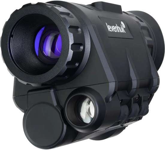 Монокуляр ночного видения LEVENHUK Halo NVM50,  1 - 4 x 20,  черный [83607]